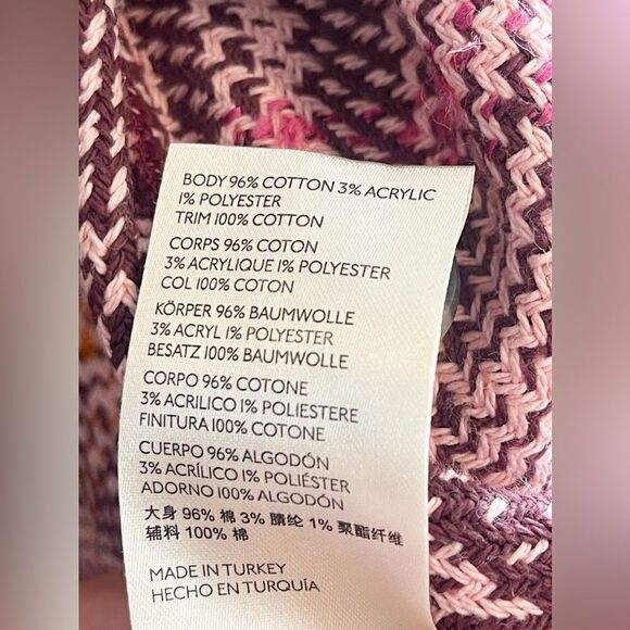 ANTHROPOLOGIE Hudson Plaid Shirt Jacket tweed Shacket NWT Large - Picture 8 of 10